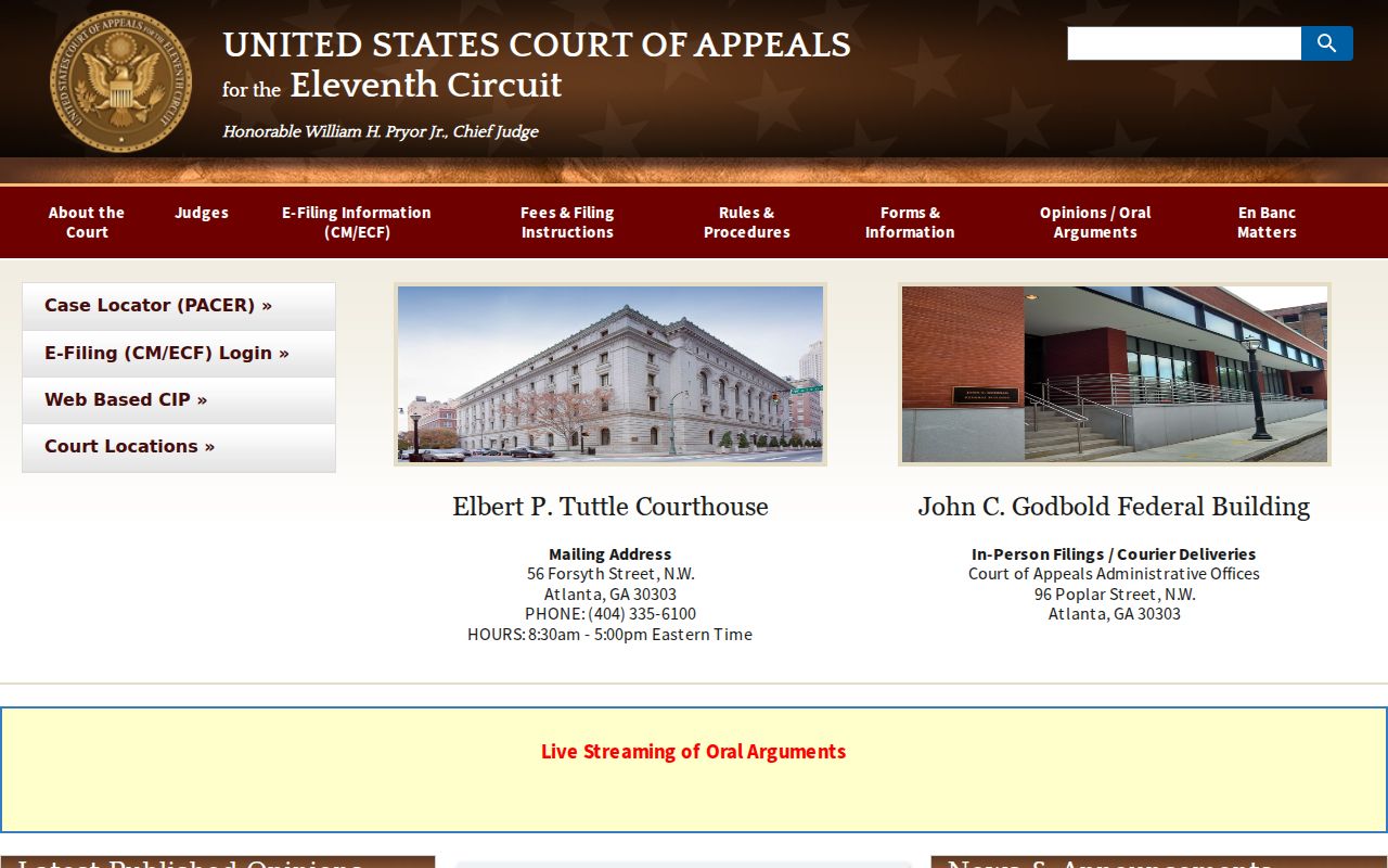 Federal appellate court records affecting Monroe County Alabama