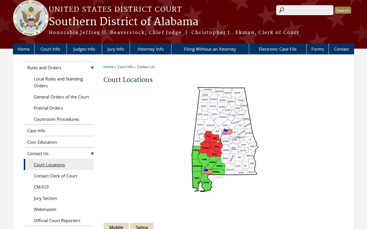 Southern District location distinguished from Monroe County marriage and divorce records